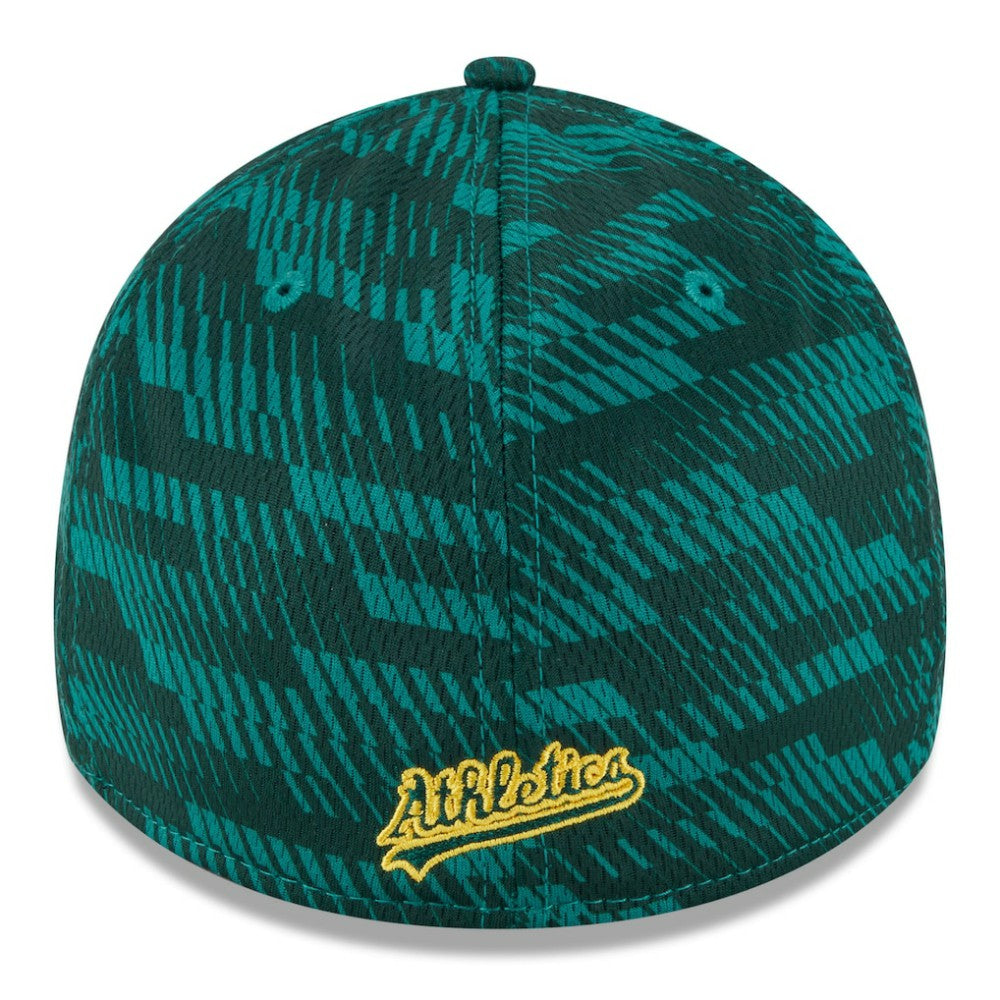 Athletics New Era 2025 MLB Clubhouse 39THIRTY Flex Hat | MLB Outlet
