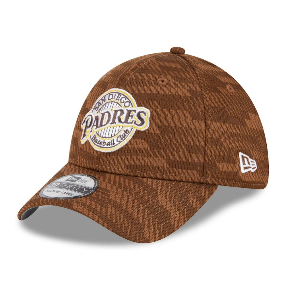 San Diego Padres New Era 2025 MLB Clubhouse 39THIRTY Flex Hat | MLB Sale