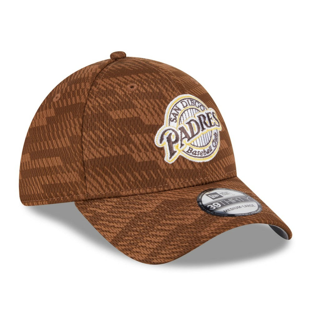 San Diego Padres New Era 2025 MLB Clubhouse 39THIRTY Flex Hat | MLB Sale