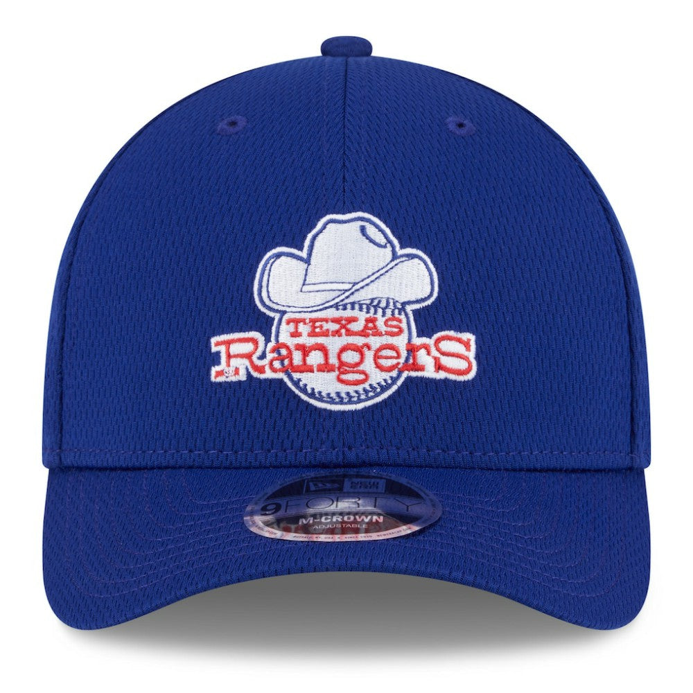 Texas Rangers New Era 2025 MLB Clubhouse 9FORTY M-Crown Adjustable Hat | MLB US