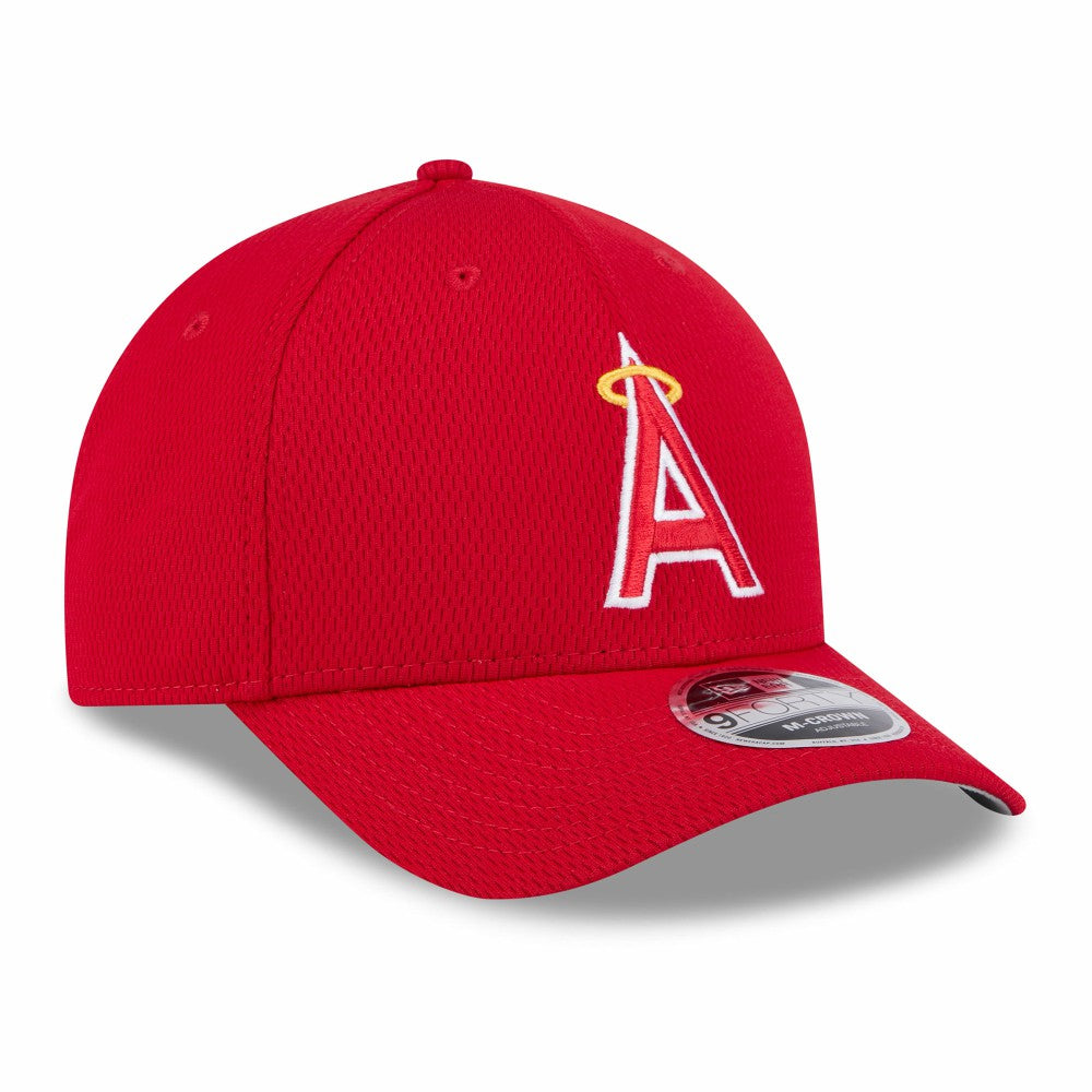 Los Angeles Angels New Era 2025 MLB Clubhouse 9FORTY Adjustable Hat | MLB Discount