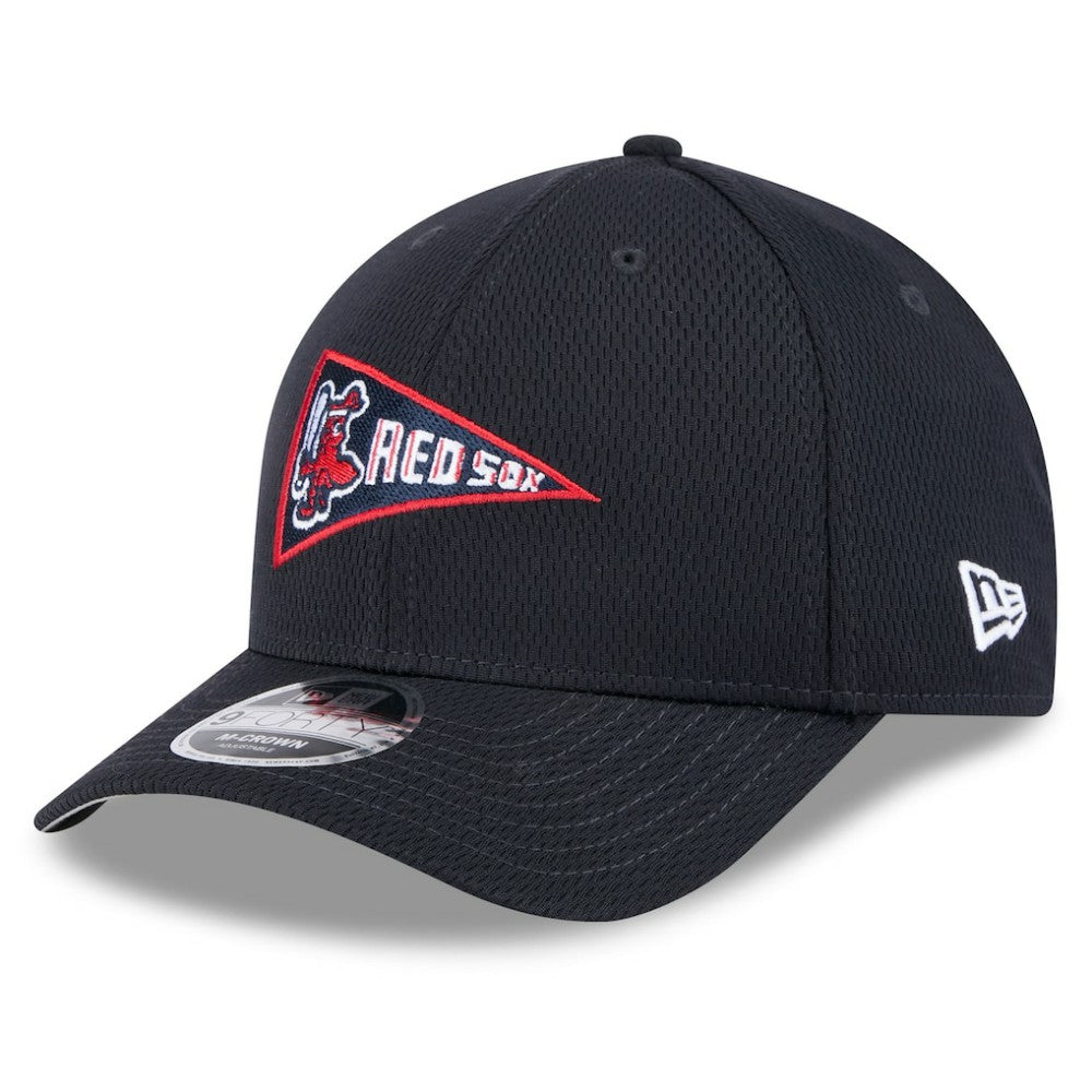 Boston Red Sox New Era 2025 MLB Clubhouse 9FORTY M-Crown Adjustable Hat | MLB Discount