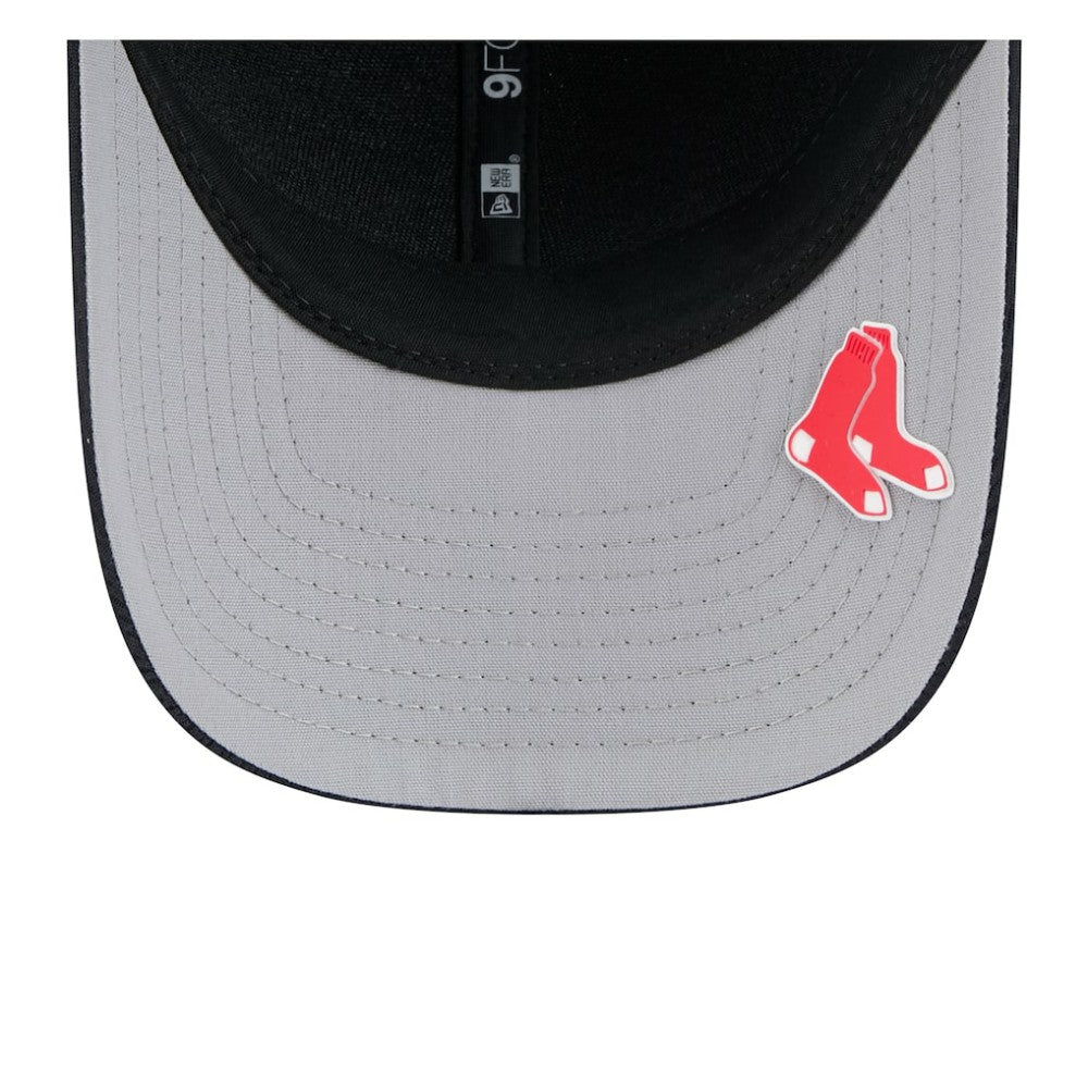 Boston Red Sox New Era 2025 MLB Clubhouse 9FORTY M-Crown Adjustable Hat | MLB Discount