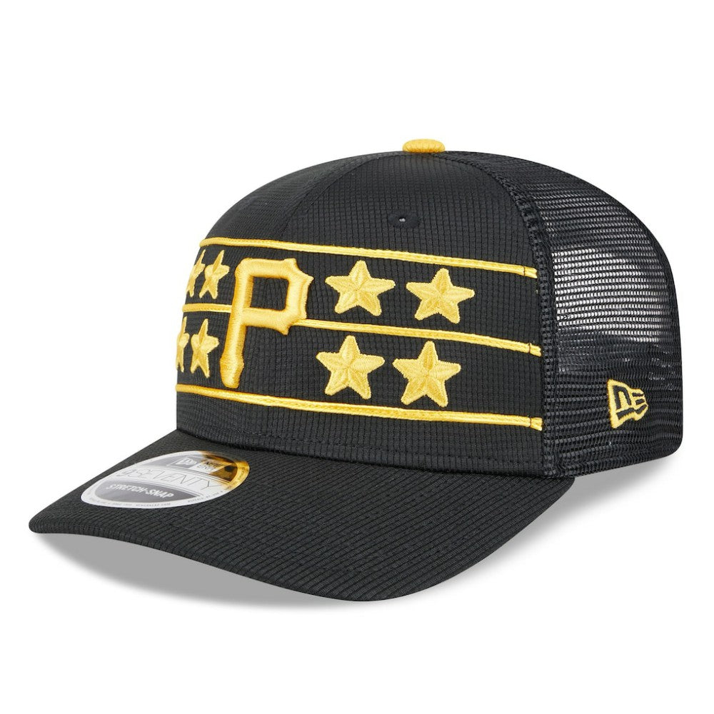 Pittsburgh Pirates New Era 2025 Batting Practice 9SEVENTY Stretch-Snap Trucker Hat | MLB Shop