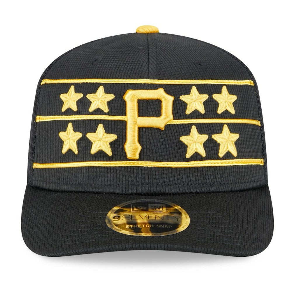 Pittsburgh Pirates New Era 2025 Batting Practice 9SEVENTY Stretch-Snap Trucker Hat | MLB Shop