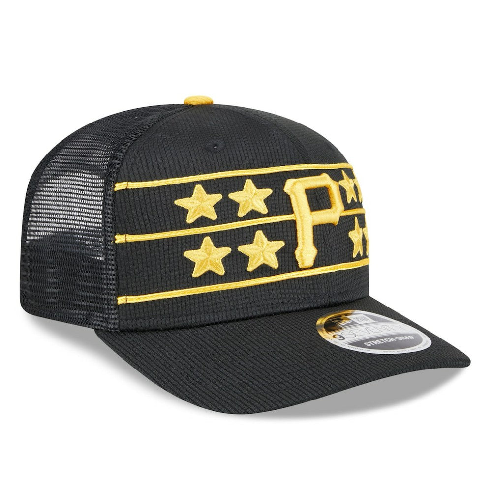 Pittsburgh Pirates New Era 2025 Batting Practice 9SEVENTY Stretch-Snap Trucker Hat | MLB Shop