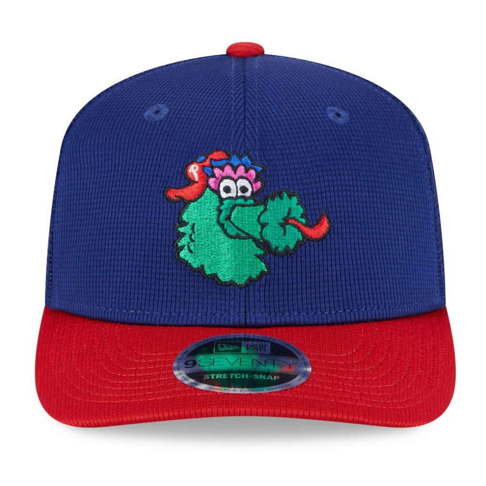 Philadelphia Phillies New Era 2025 Batting Practice 9SEVENTY Stretch-Snap Trucker Hat | MLB Outlet
