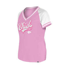 Kansas City Chiefs New Era Women's Mommy & Me V-Neck T-Shirt