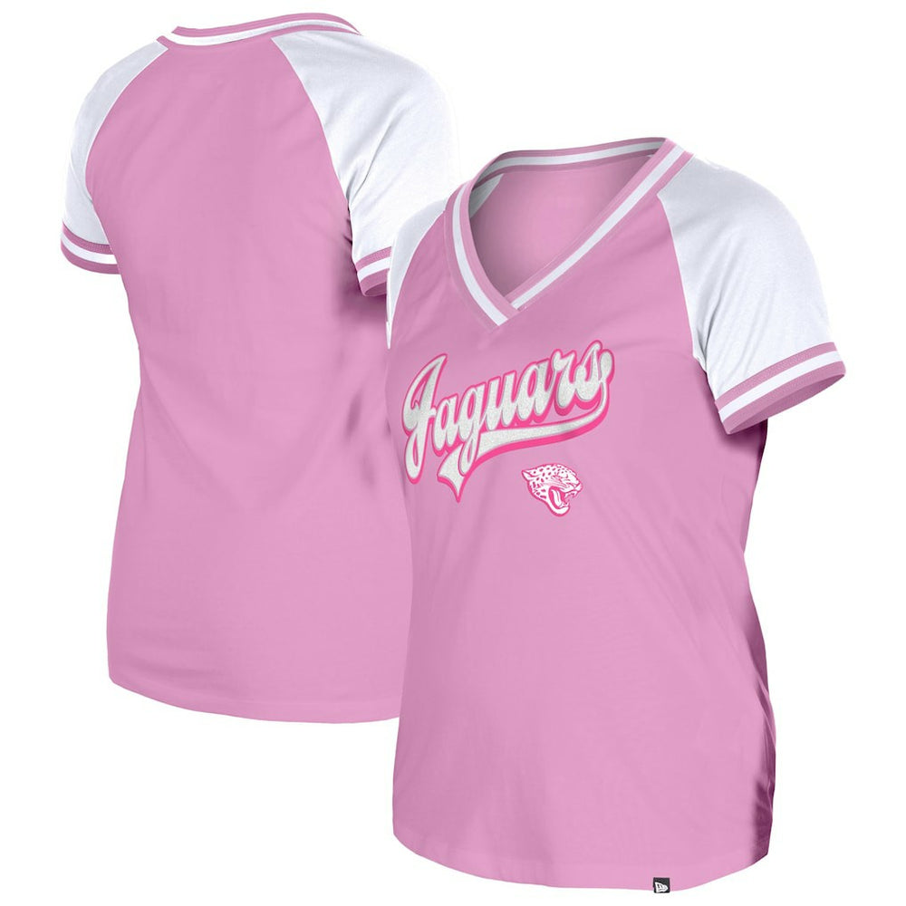 Jacksonville Jaguars New Era Women's Mommy & Me V-Neck T-Shirt