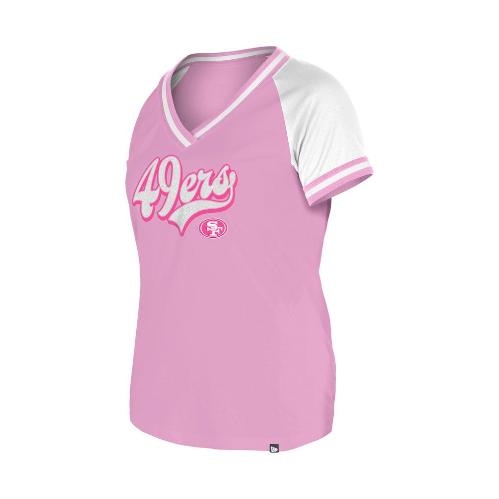 San Francisco 49ers New Era Women's Mommy & Me V-Neck T-Shirt