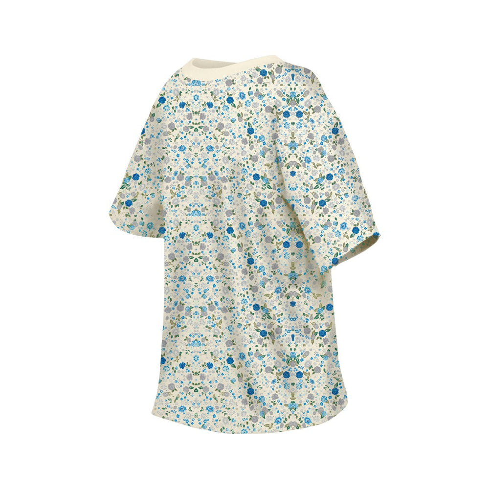 Detroit Lions New Era Women's Glam Game Floral Scoop Neck T-Shirt