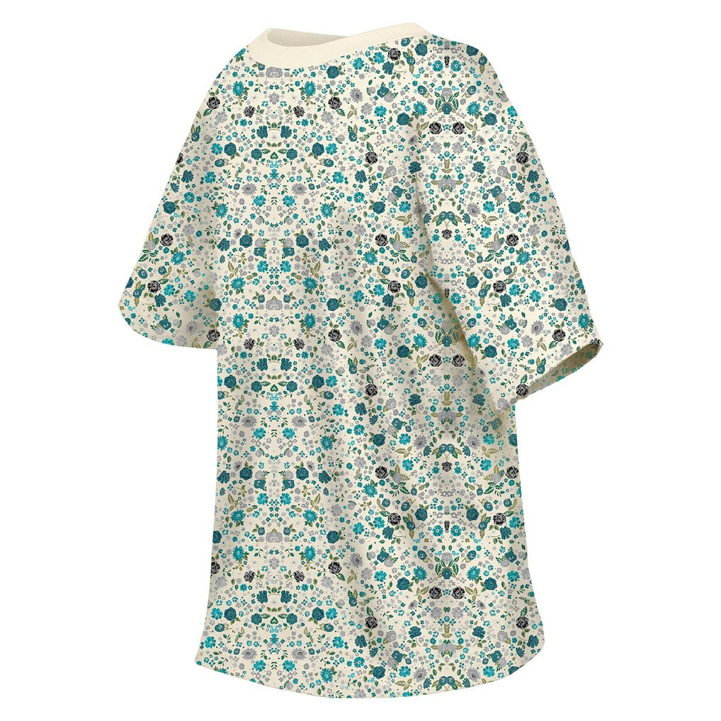 Philadelphia Eagles New Era Women's Glam Game Floral Scoop Neck T-Shirt
