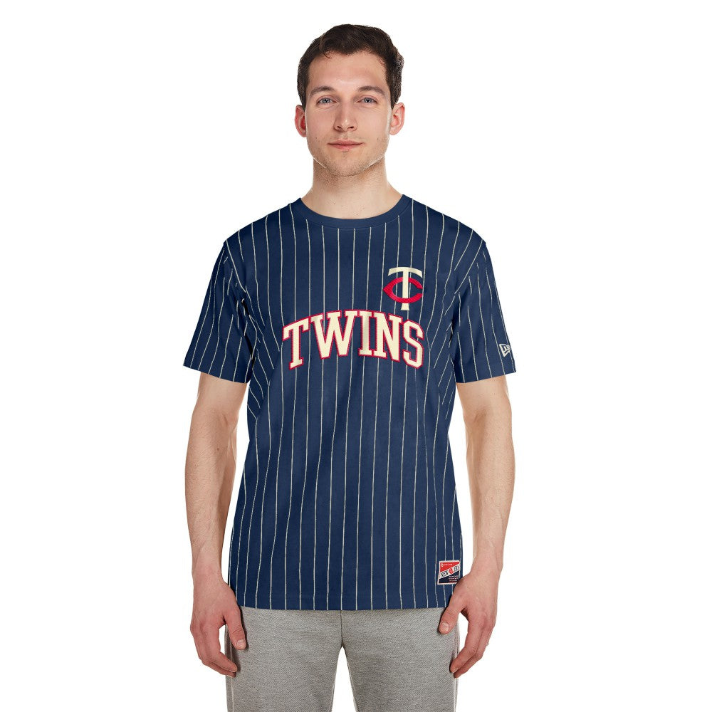 Minnesota Twins New Era Throwback Pinstripe T-Shirt | MLB Online
