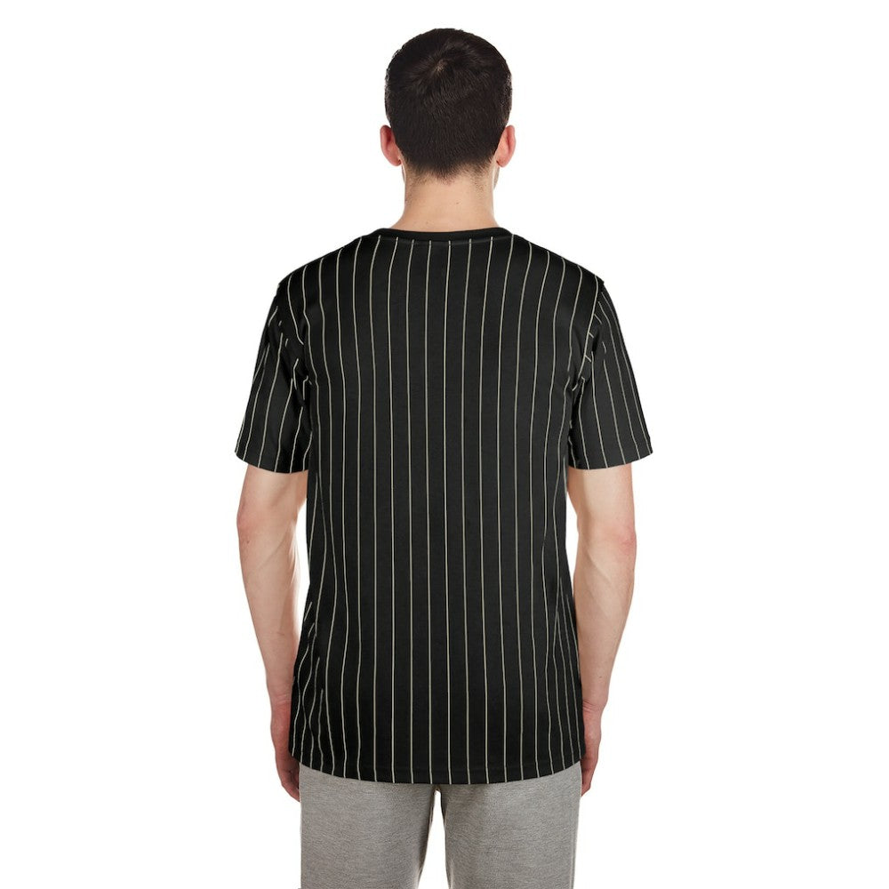 San Francisco Giants New Era Throwback Pinstripe T-Shirt | MLB Discount