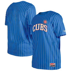 Chicago Cubs New Era Throwback Pinstripe T-Shirt | MLB New