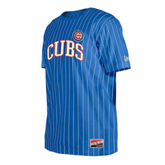 Chicago Cubs New Era Throwback Pinstripe T-Shirt | MLB New