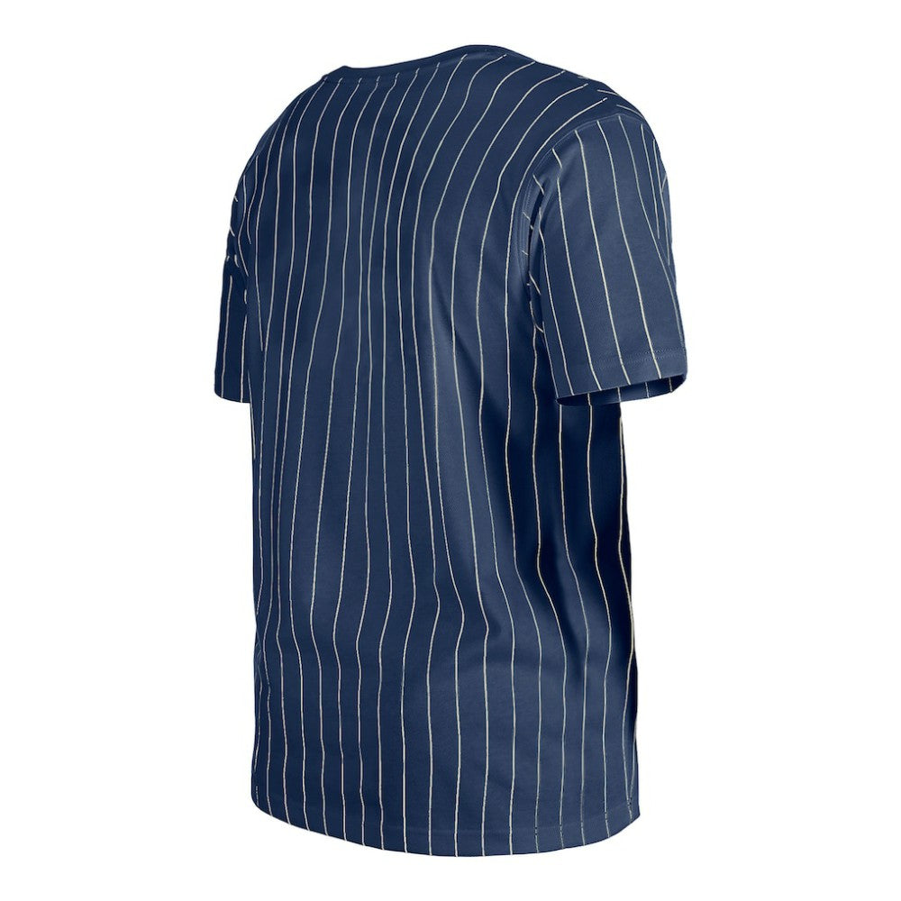 Cleveland Guardians New Era Throwback Pinstripe T-Shirt | MLB On Sale