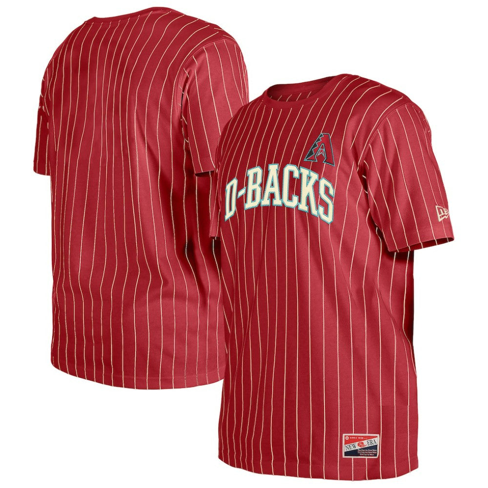 Arizona Diamondbacks New Era Throwback Pinstripe T-Shirt | MLB Discount
