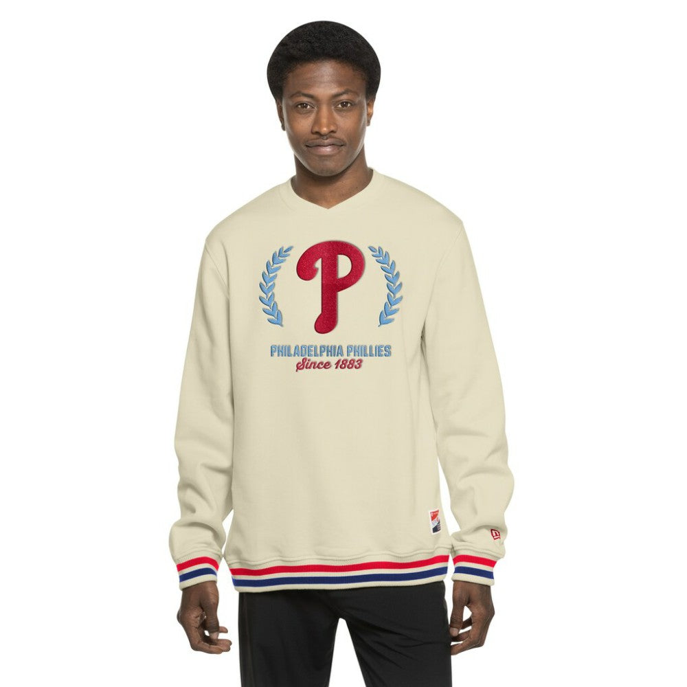 Philadelphia Phillies New Era Throwback Pullover Sweatshirt | MLB New