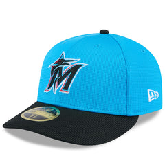 Miami Marlins New Era 2025 Spring Training Low Profile 59FIFTY Fitted Hat | MLB Sale
