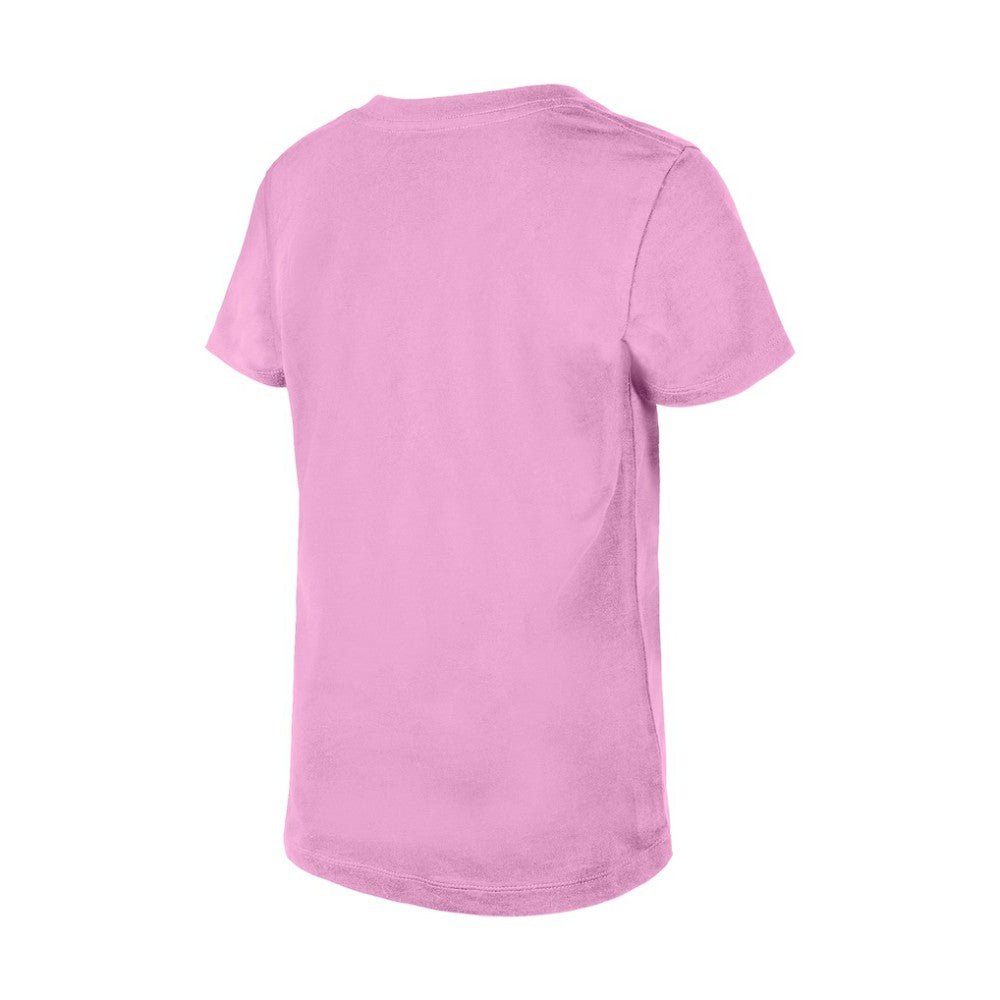 Washington Capitals New Era Girl's Youth Flip Sequin V-Neck T-Shirt Outlet