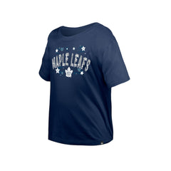 Toronto Maple Leafs New Era Girl's Youth Flip Sequin T-Shirt Online