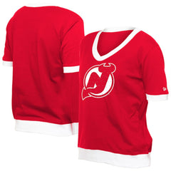 New Jersey Devils New Era Women's Game Day Rhinestuds T-Shirt Discount