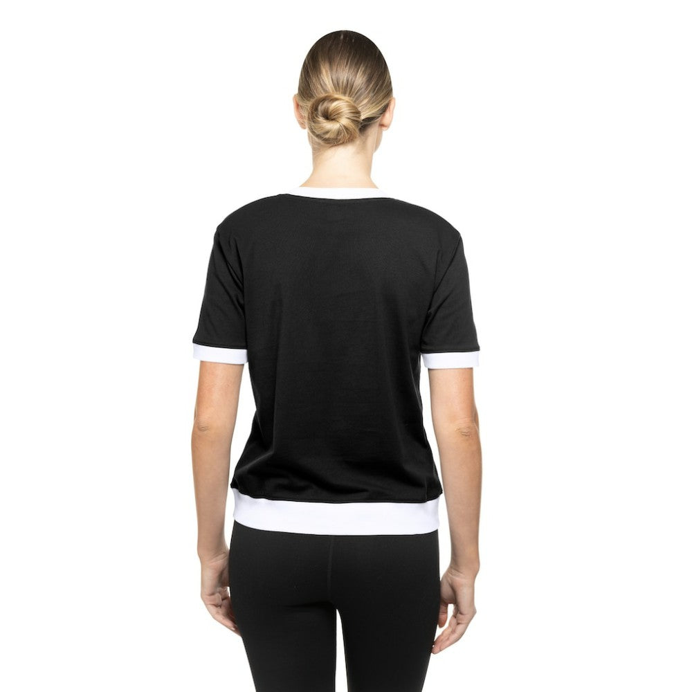 Chicago Blackhawks New Era Women's Game Day Rhinestuds T-Shirt Discount