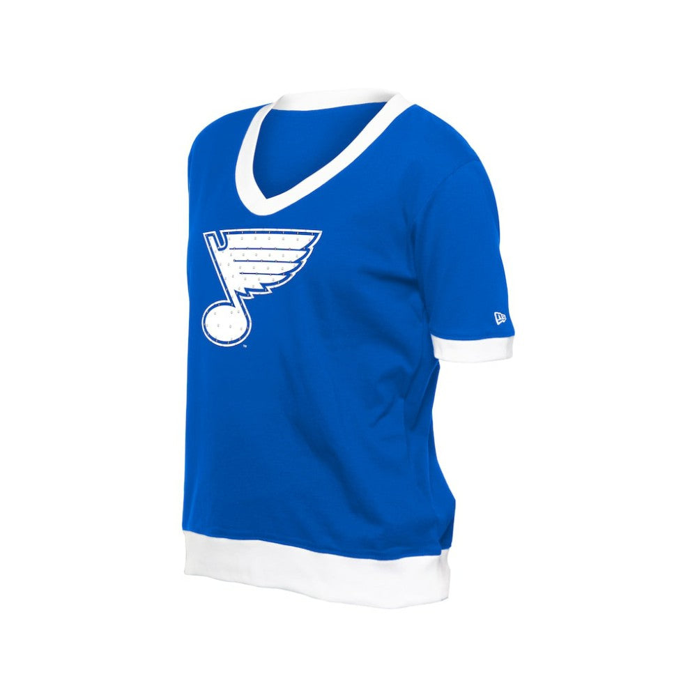 St. Louis Blues New Era Women's Game Day Rhinestuds T-Shirt Sale