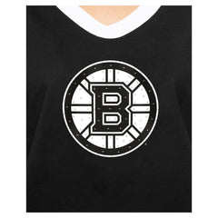 Boston Bruins New Era Women's Game Day Rhinestuds T-Shirt Online