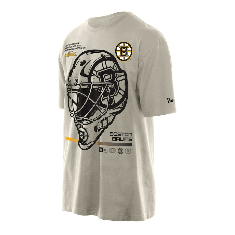 Boston Bruins New Era Goalie Mask T-Shirt Sale