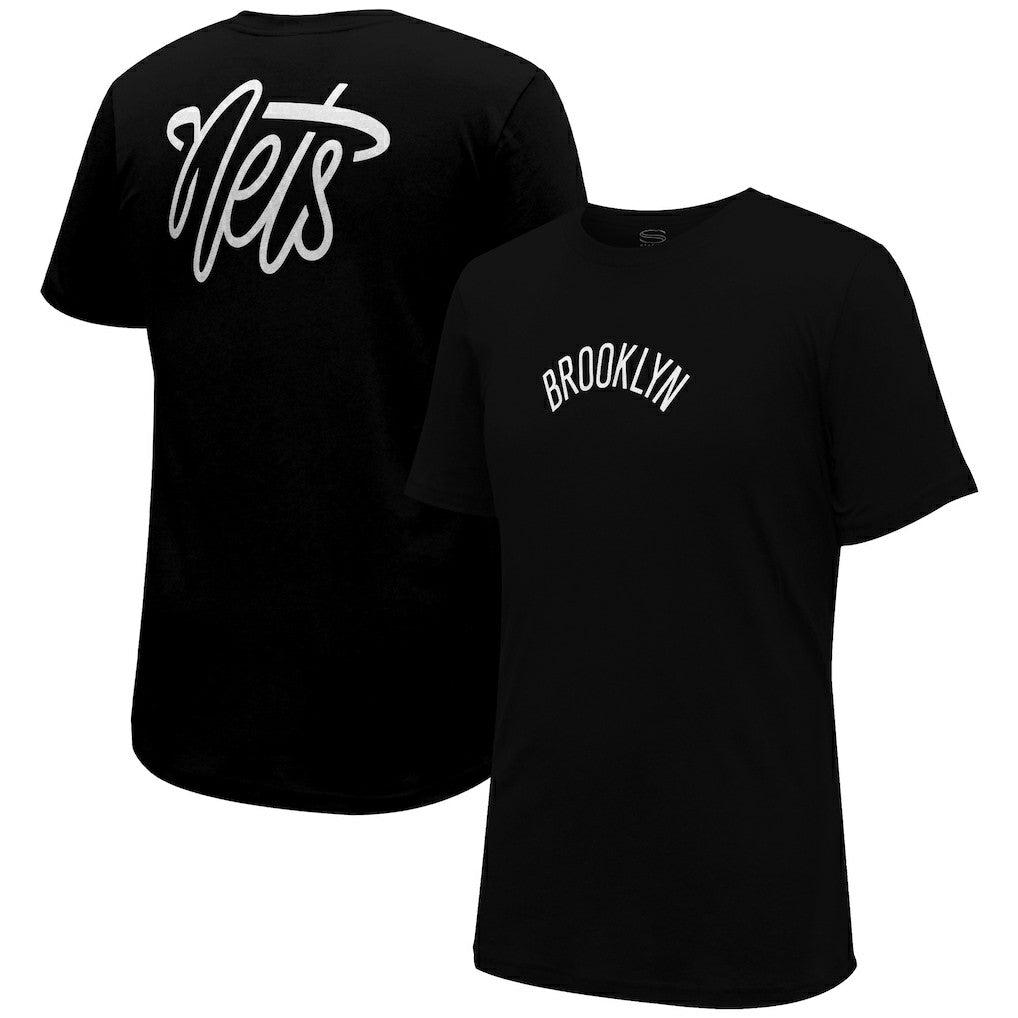 Brooklyn Nets Stadium Essentials Unisex Origins Script T-Shirt For Sale