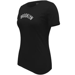 Brooklyn Nets Stadium Essentials Women's Origins Script T-Shirt On Sale