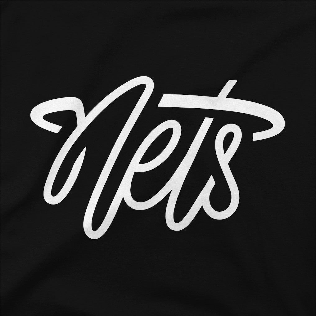 Brooklyn Nets Stadium Essentials Women's Origins Script Cropped Pullover Hoodie Online