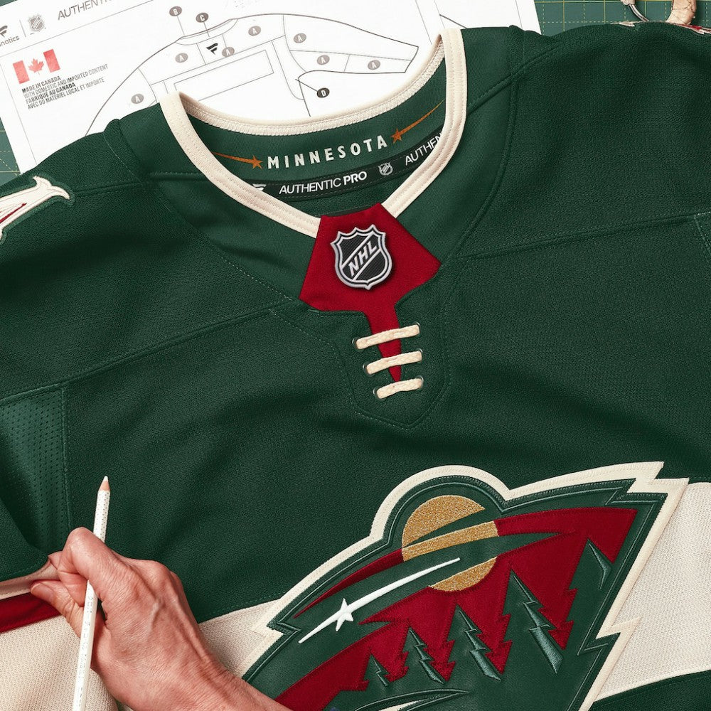 Minnesota Wild Fanatics Home Authentic Pro Jersey Sale