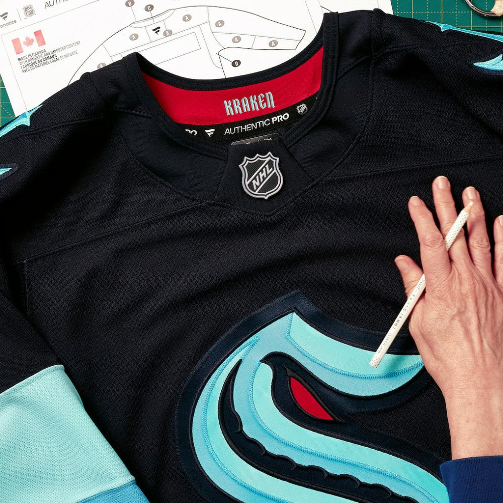 Seattle Kraken Fanatics Home Authentic Pro Jersey Outlet