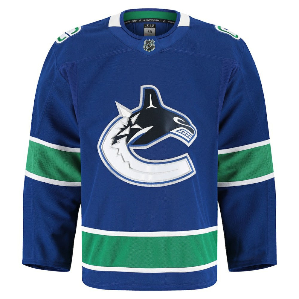 Vancouver Canucks Fanatics Home Authentic Pro Jersey Sale