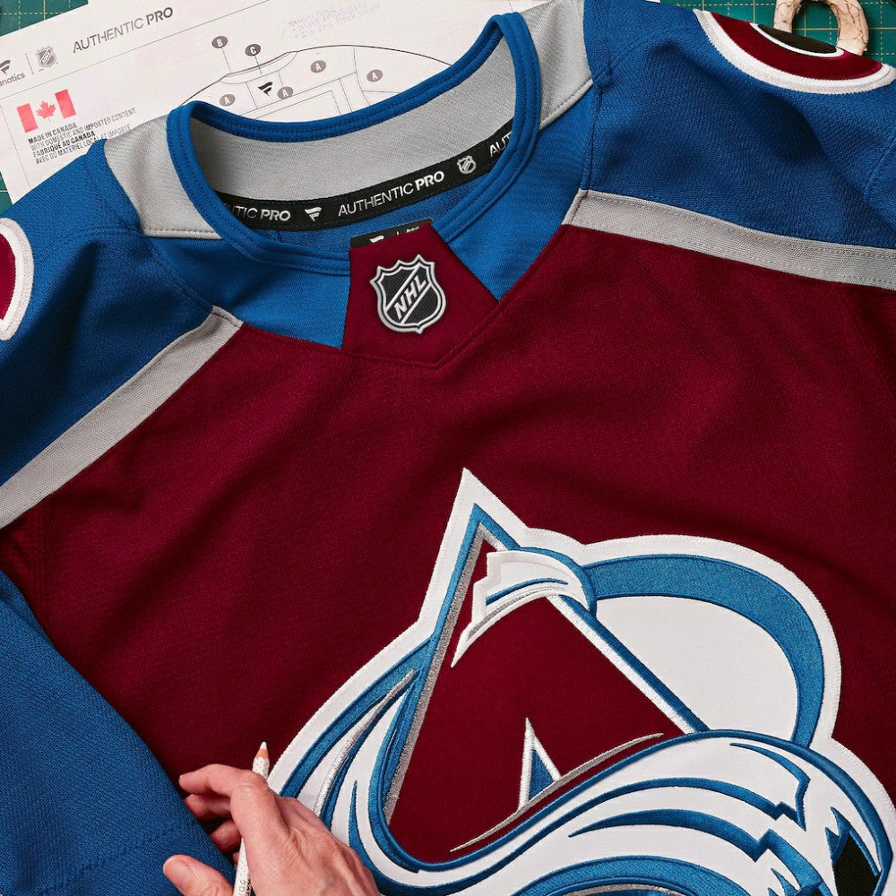 Colorado Avalanche Fanatics Home Authentic Pro Jersey For Sale