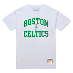 Boston Celtics Hardwood Classics Vintage Warm Up T-Shirt New