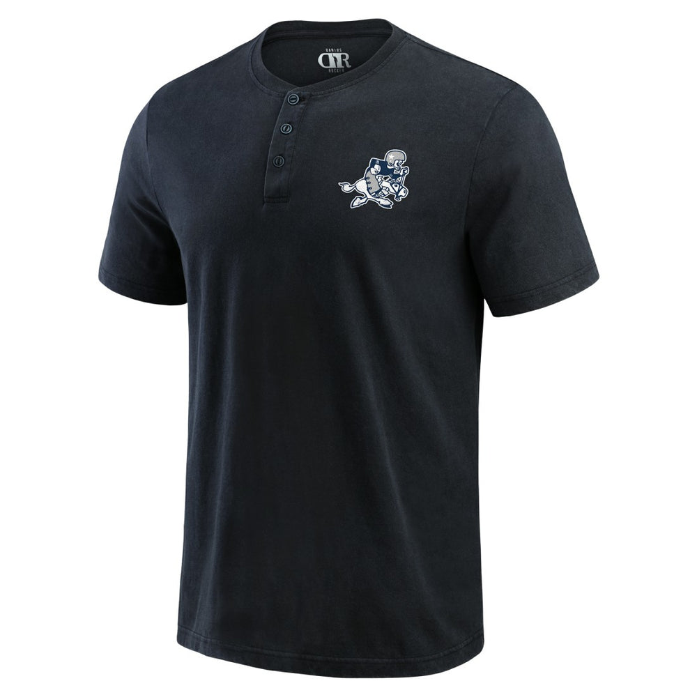 Dallas Cowboys Fanatics Darius Rucker Collection Washed Henley T-Shirt
