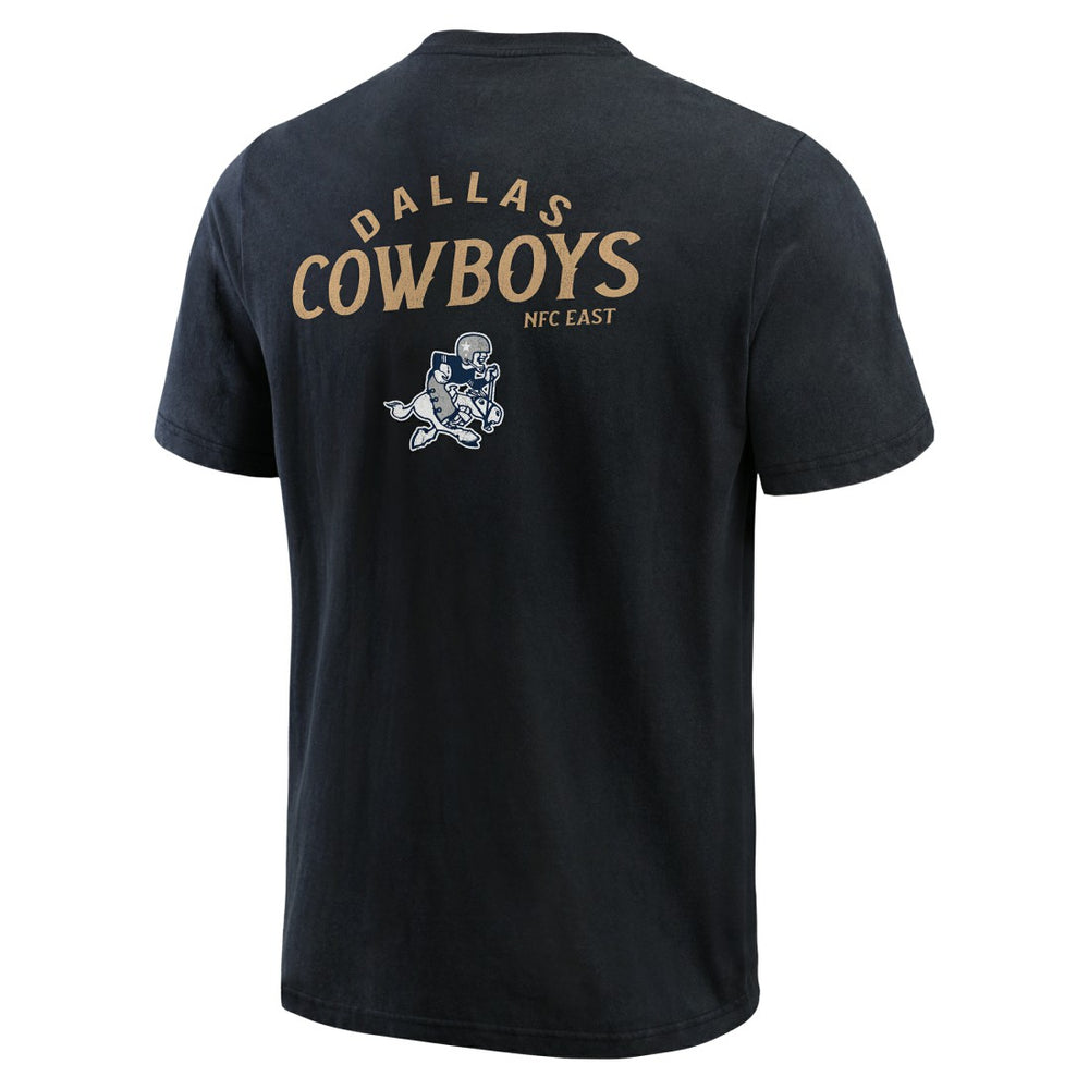 Dallas Cowboys Fanatics Darius Rucker Collection Washed Henley T-Shirt