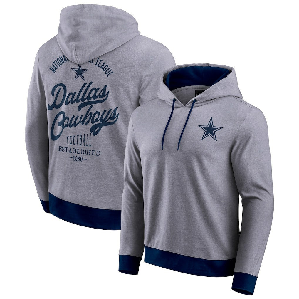 Dallas Cowboys Fanatics Darius Rucker Collection Tonal Knit Pullover Hoodie