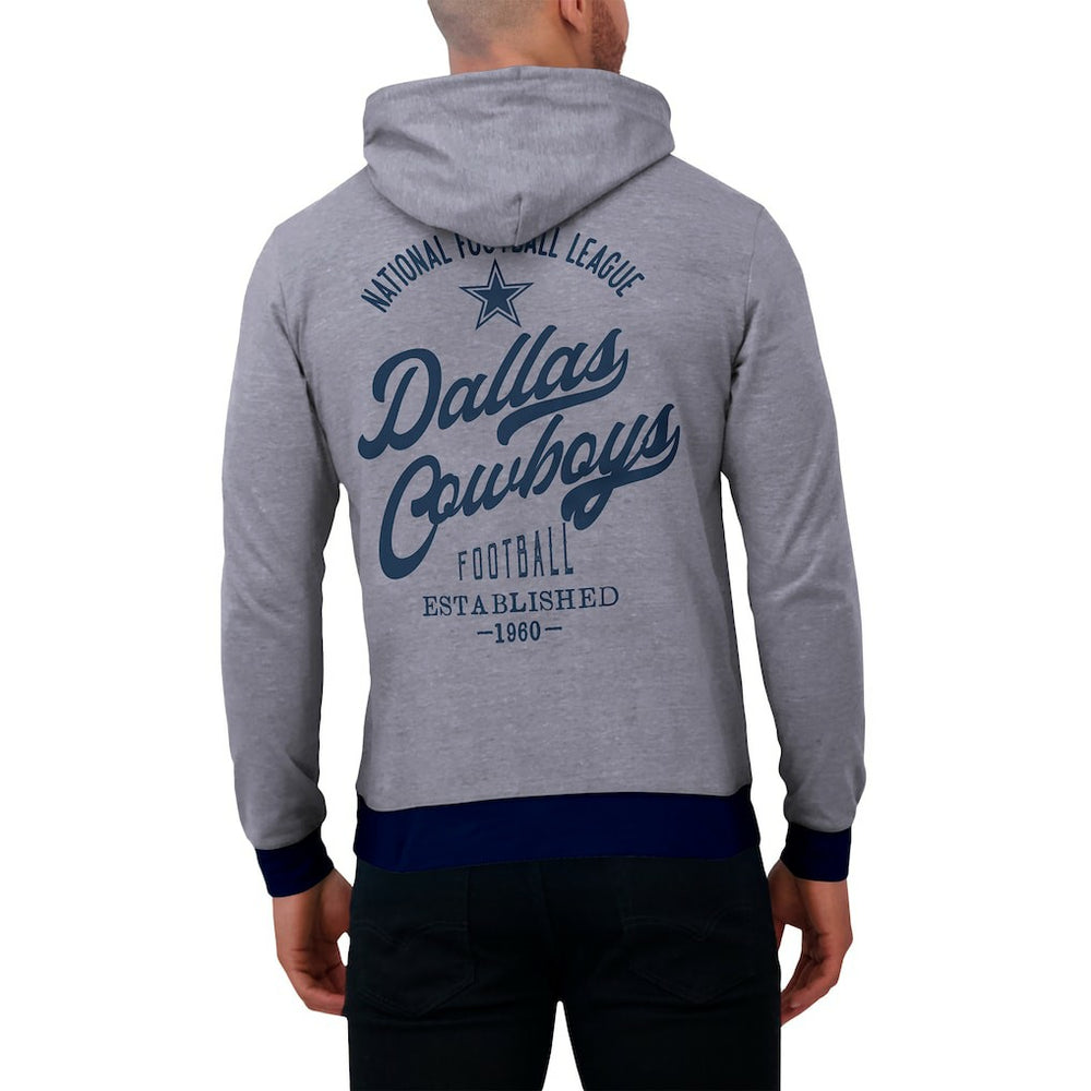 Dallas Cowboys Fanatics Darius Rucker Collection Tonal Knit Pullover Hoodie