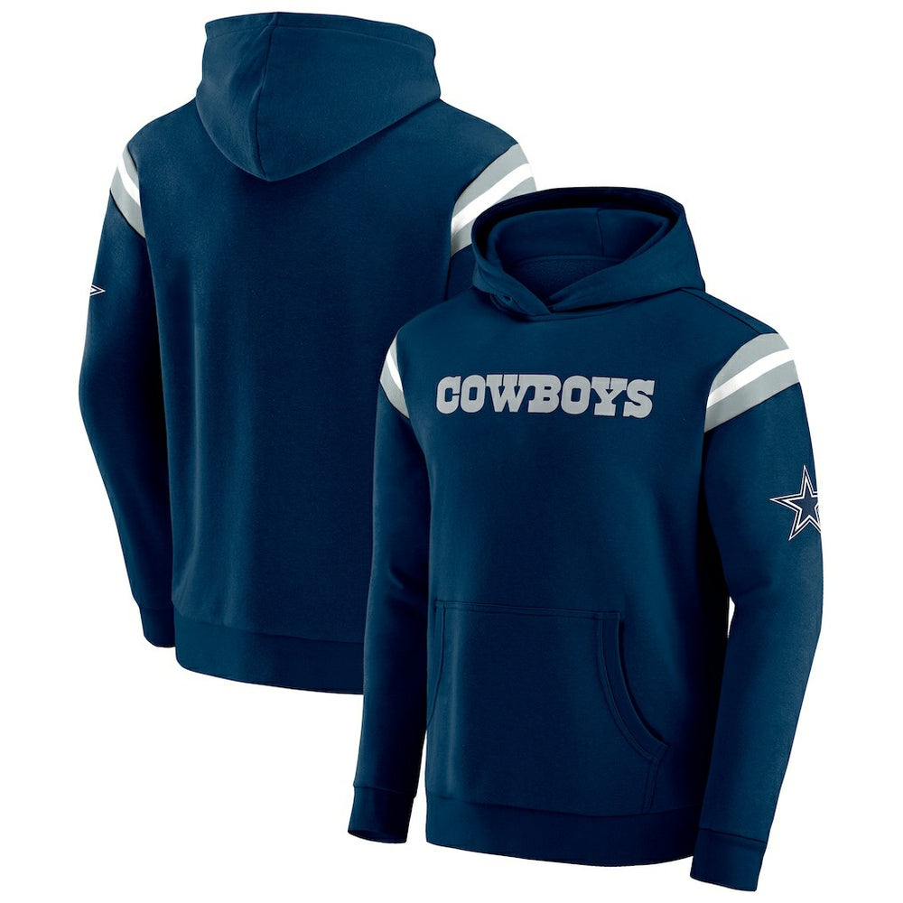 Dallas Cowboys Fanatics Darius Rucker Collection Football Washed Pullover Hoodie