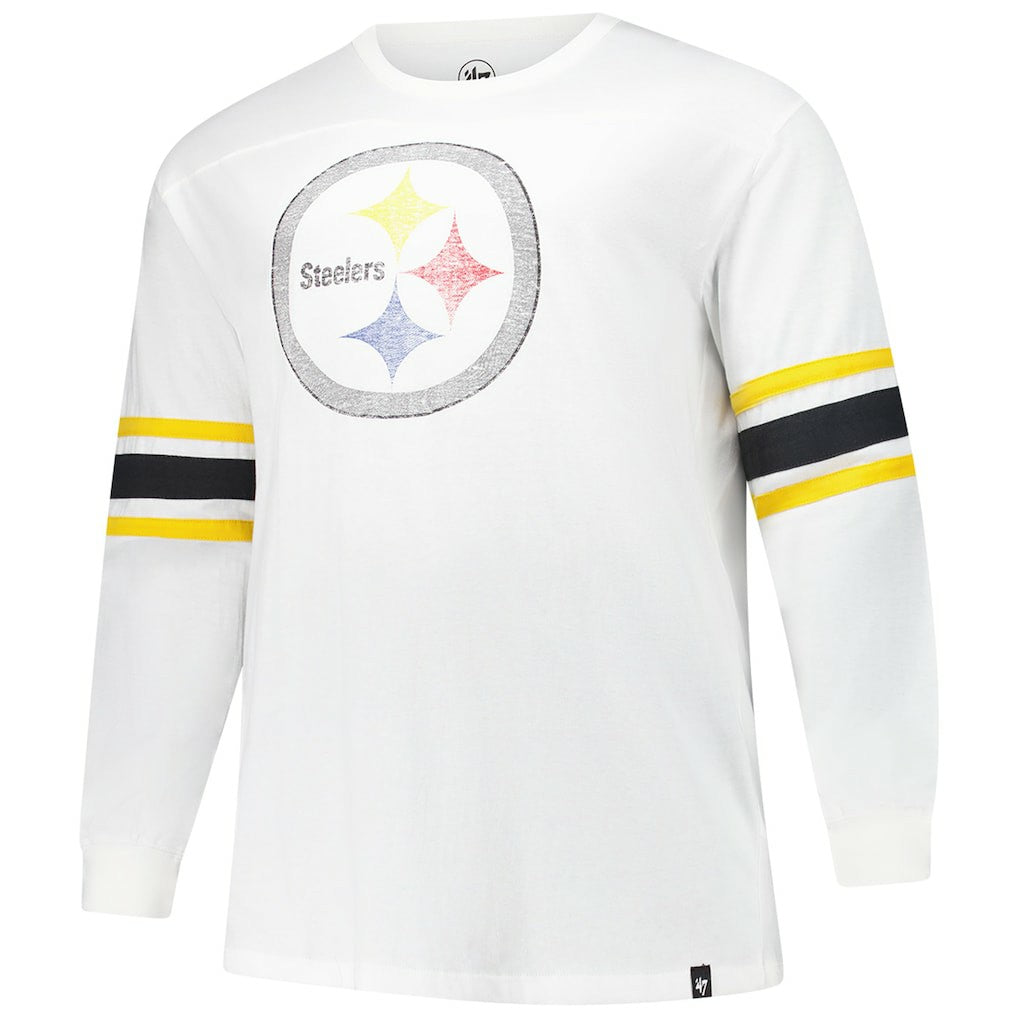 Pittsburgh Steelers 47 brand '47 Big & Tall Premier Brex Long Sleeve T-Shirt