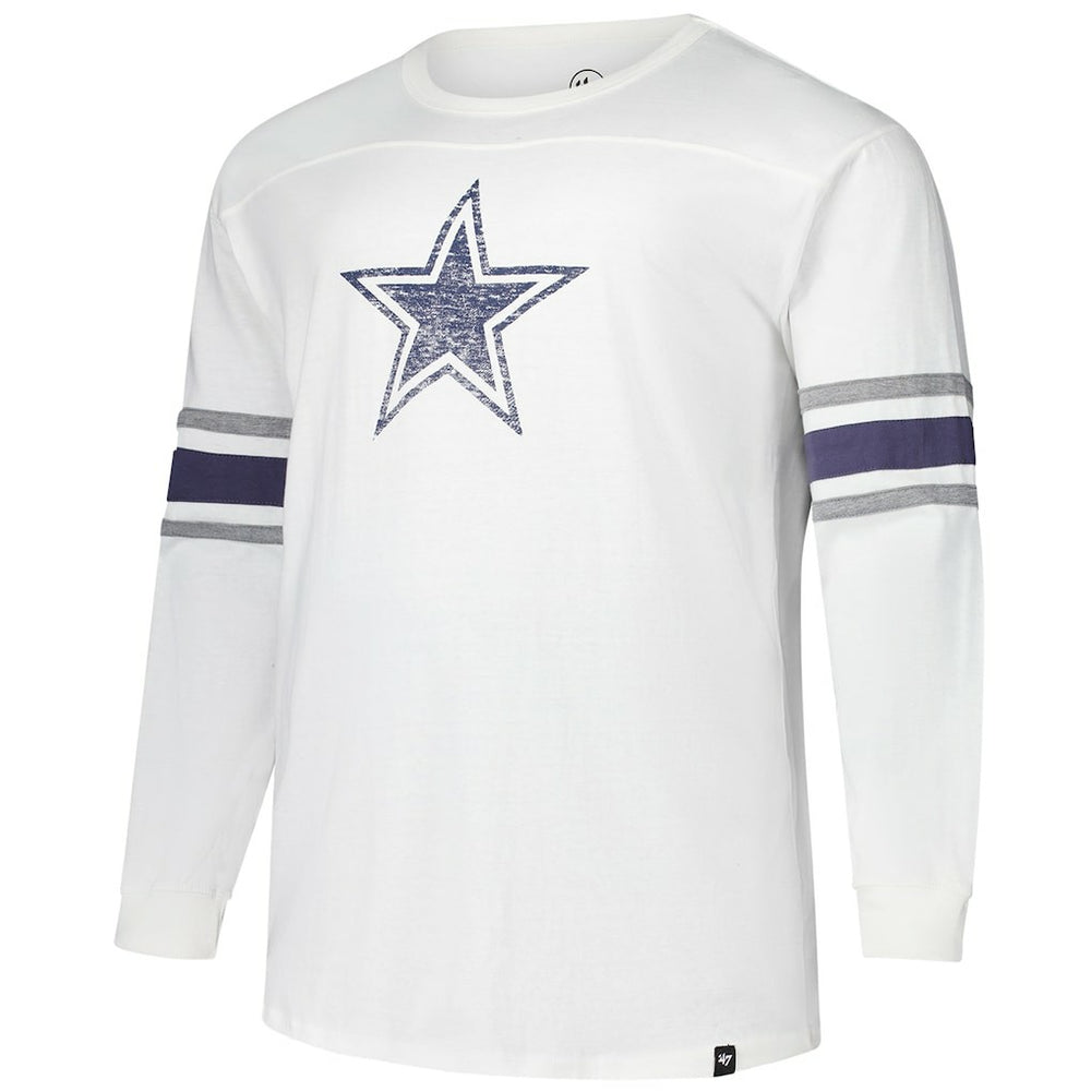 Dallas Cowboys 47 brand '47 Big & Tall Premier Brex Long Sleeve T-Shirt