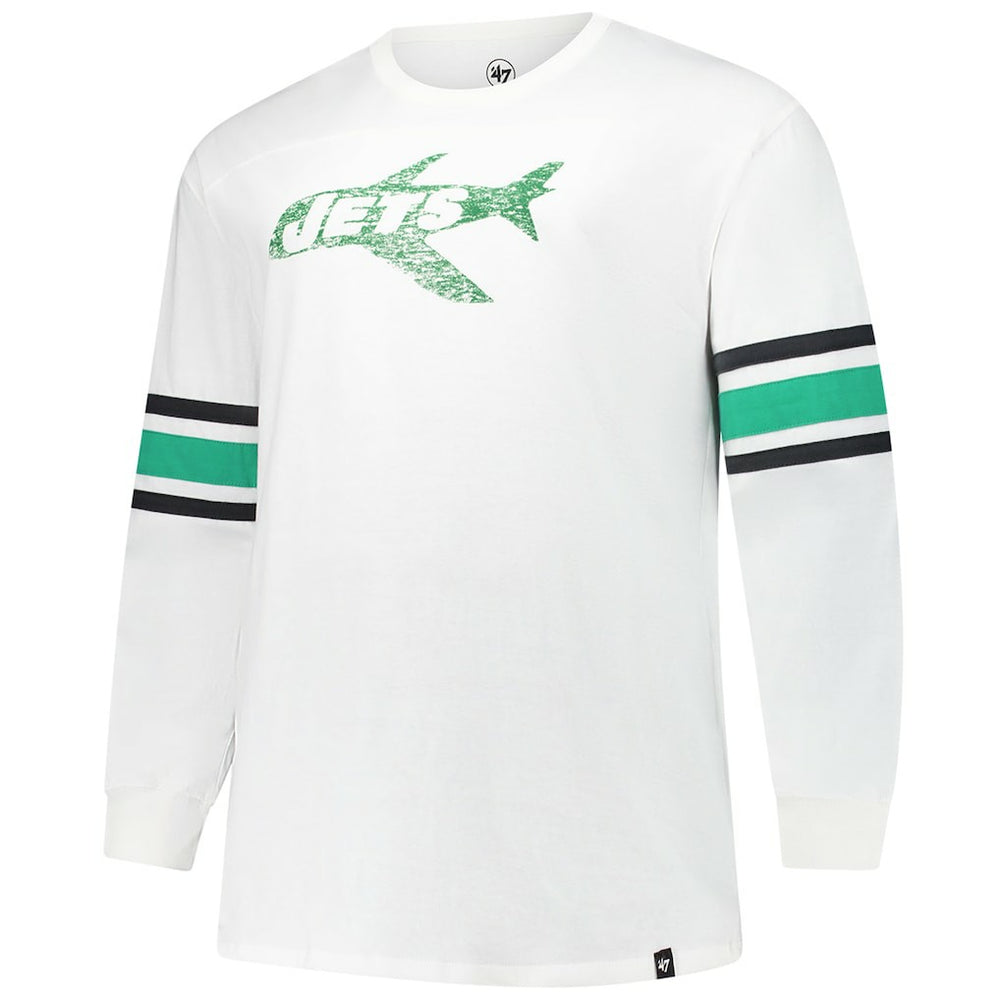 New York Jets 47 brand '47 Big & Tall Premier Brex Long Sleeve T-Shirt