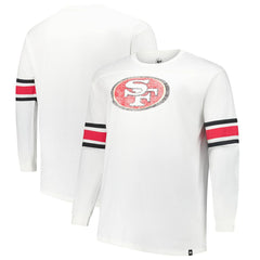 San Francisco 49ers 47 brand '47 Big & Tall Premier Brex Long Sleeve T-Shirt