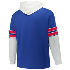 Buffalo Bills 47 brand '47 Big & Tall Lacer Pullover Hoodie