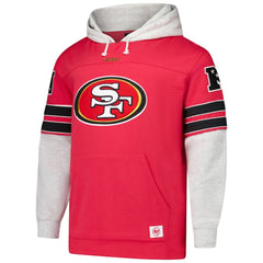 San Francisco 49ers 47 brand '47 Big & Tall Lacer Pullover Hoodie